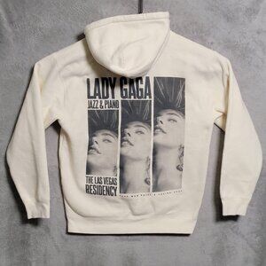 Lady Gaga Hoodie Mens Medium Jazz Piano Las Vegas Residency Tour 2023 Pullover